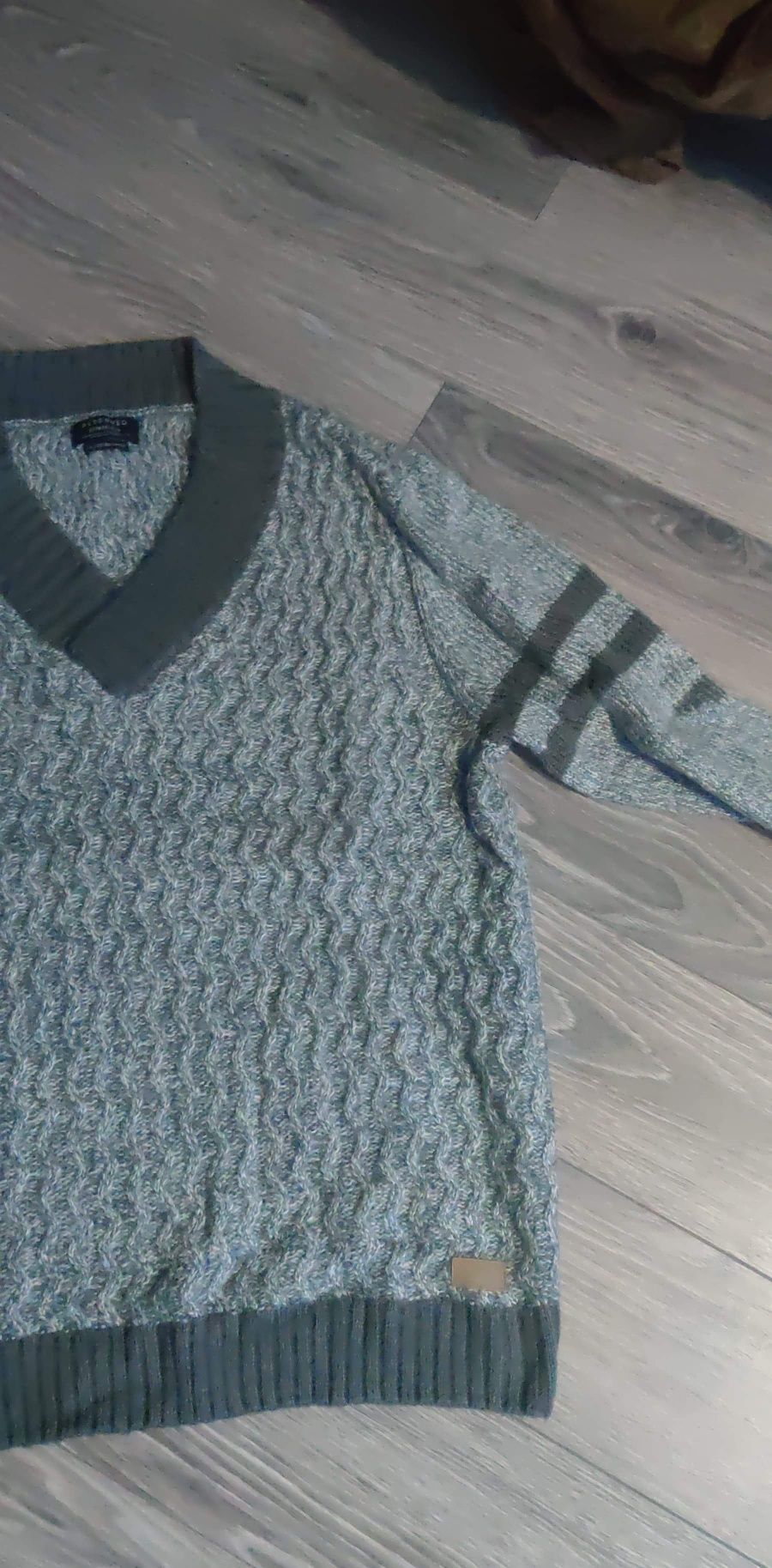 Śliczny sweter ciepły, gruby Reserved XXL
