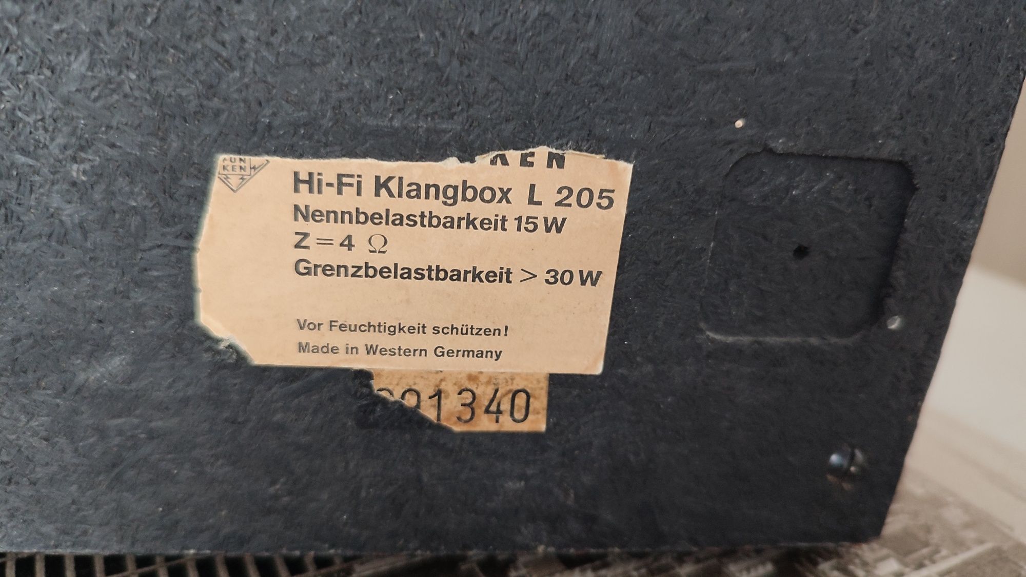 Kolumna Telefunken Klangbox L205