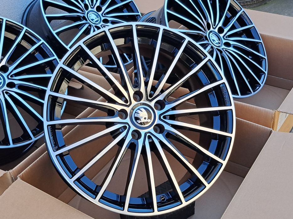 ALUFELGI NOWE Skoda 18 5x112 Yeti Kodiaq Superb Octavia Karoq CA24