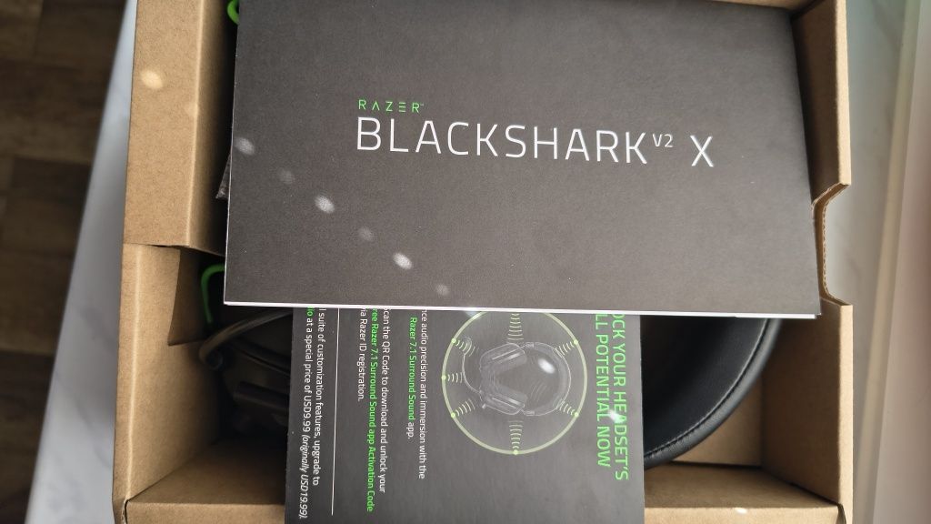 Słuchawki Razer Blackshart V2 X