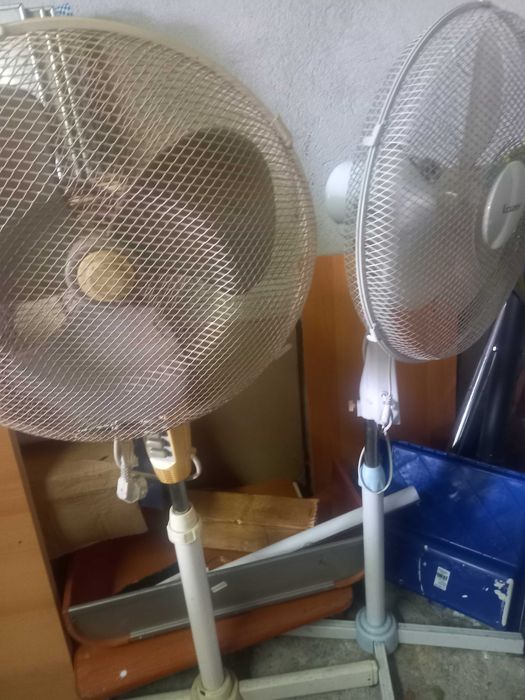 Porządki garażowe elektronika wentylatory pompy wody i inne