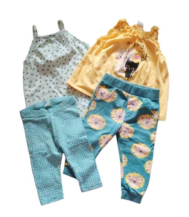 Zestaw ubranek dziecięcych na lato – 74 cm / 9-12 m-cy