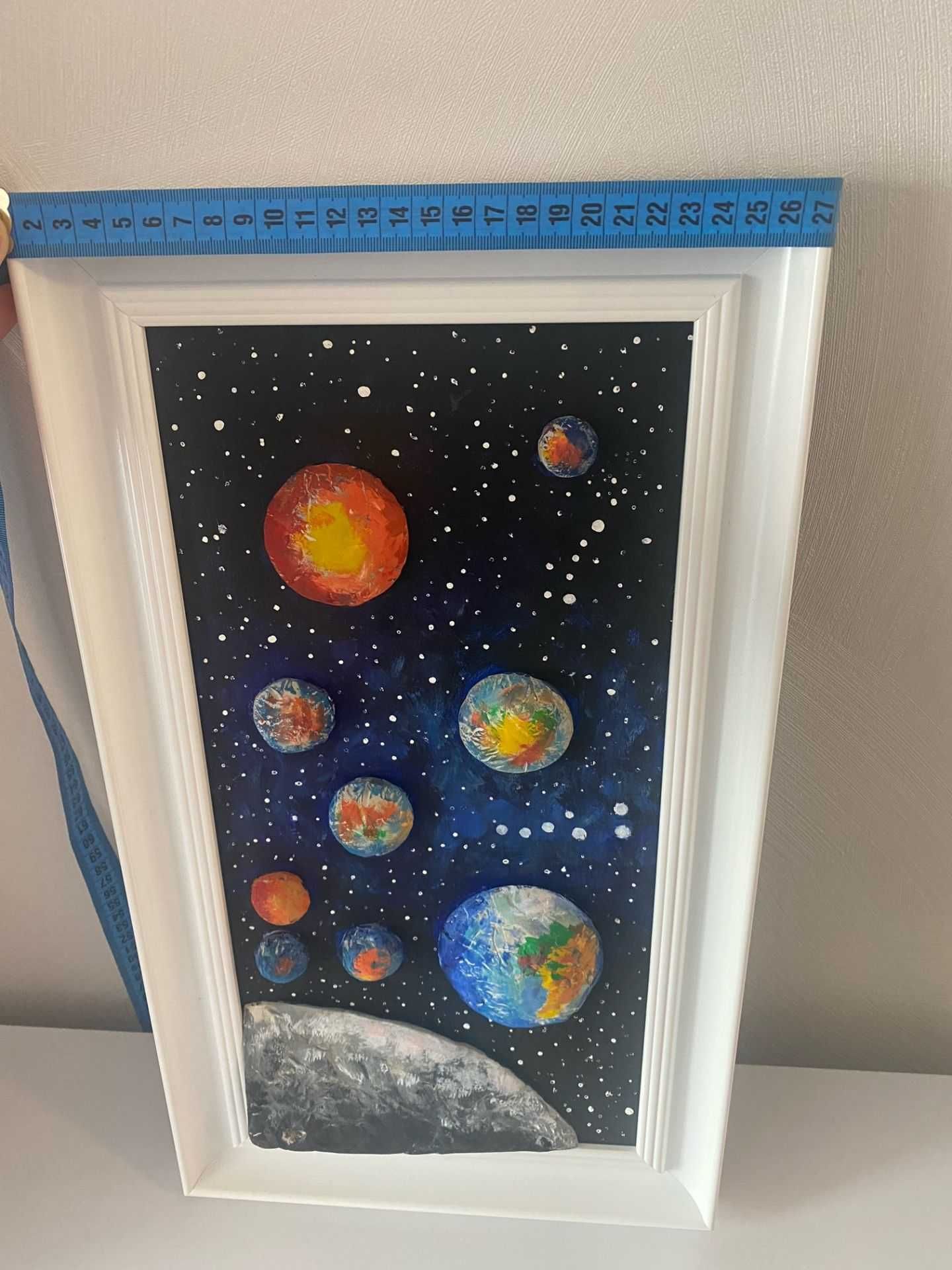 Картина "Планети Сонячної системи" Предмет інтер'єру. Ручна робота