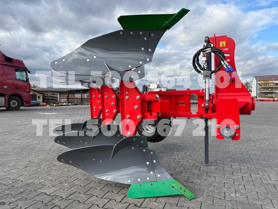 PŁUG OBROTOWY zab. zrywalne odkładnice typ kverneland/ 3/4/5 skib