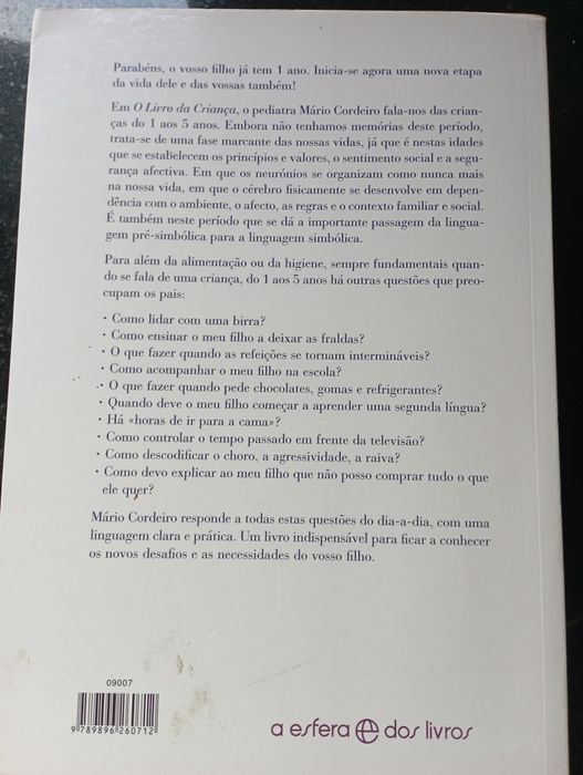 "O livro da criança"