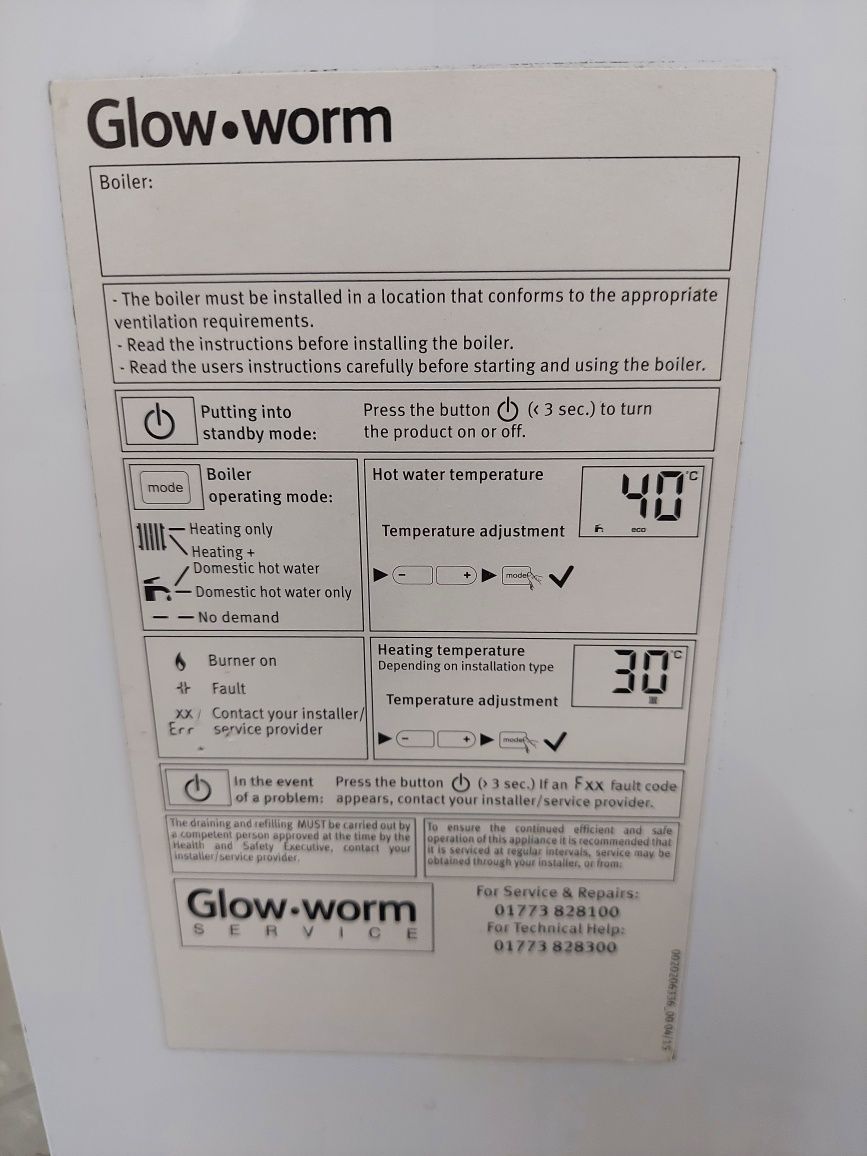Sprzedam bojler gazowy Glow-worm home 12r
