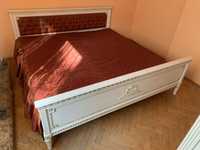Duże łożko Ludwik XVI