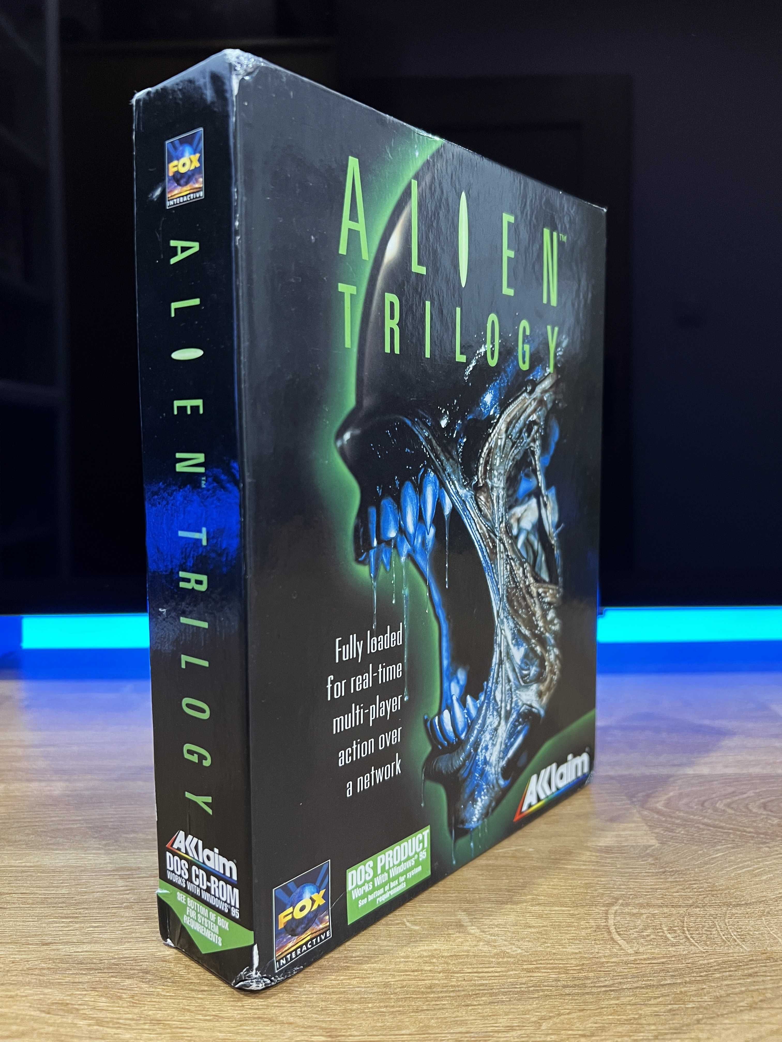 Alien Trilogy gra (PC EN 1996) Big Box premierowe kompletne wydanie