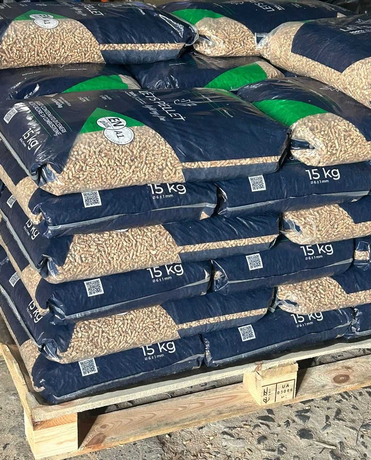 Pellet Drzewny 6mm, Certyfikat EN+A1, DIN+, Pellet Premium,