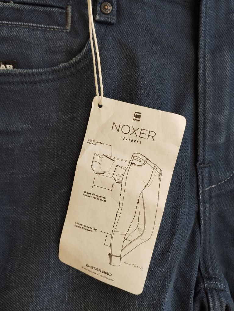 Spodnie jeansy jeansowe męskie nowe XS/S Raw