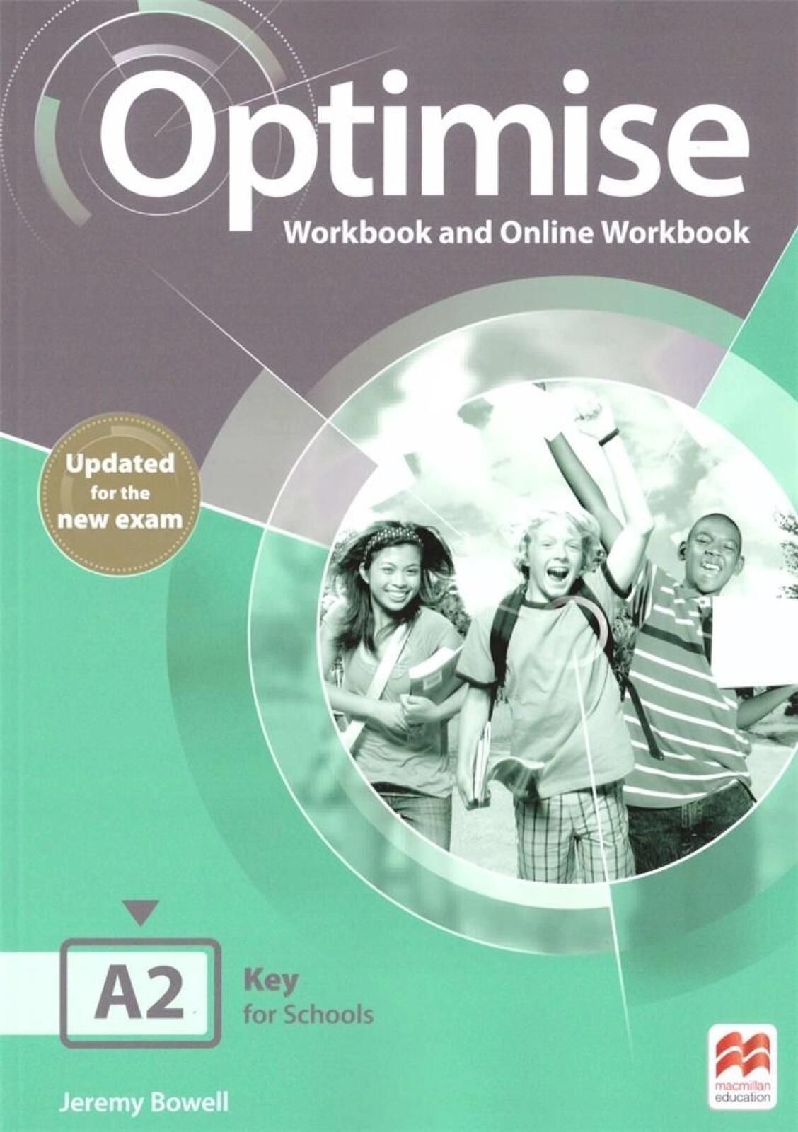 Optimise A2 Update ed. Wb without key + online Macmillan Jeremy Bowell