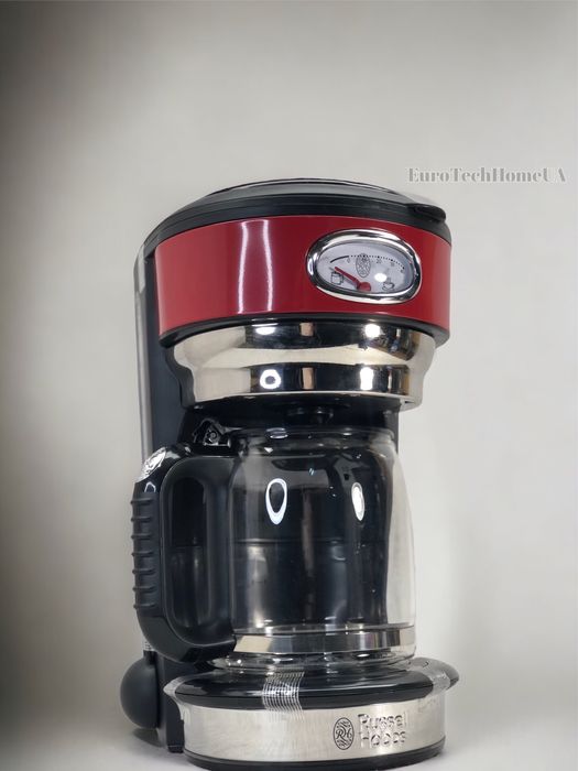 Кавоварка Russell Hoobs 21700-56 Retro Ribbon Red 1000Вт