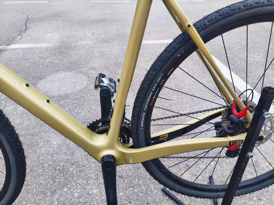 RIDLEY Kanzo C ADV GRX 600 2x KAC03As - Gold Metallic rozmiar L