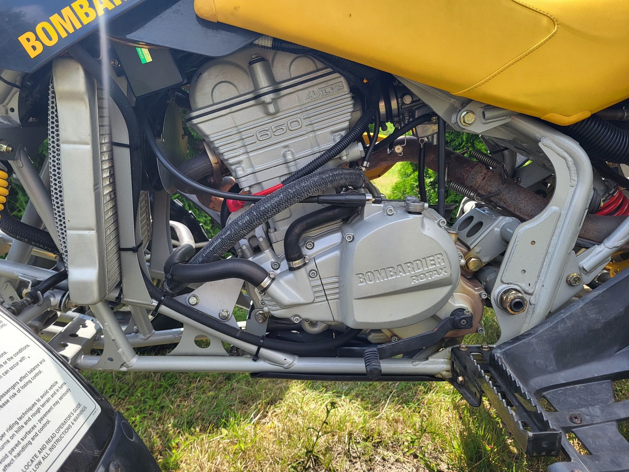 Bombardier Can am ds 650 Rotax