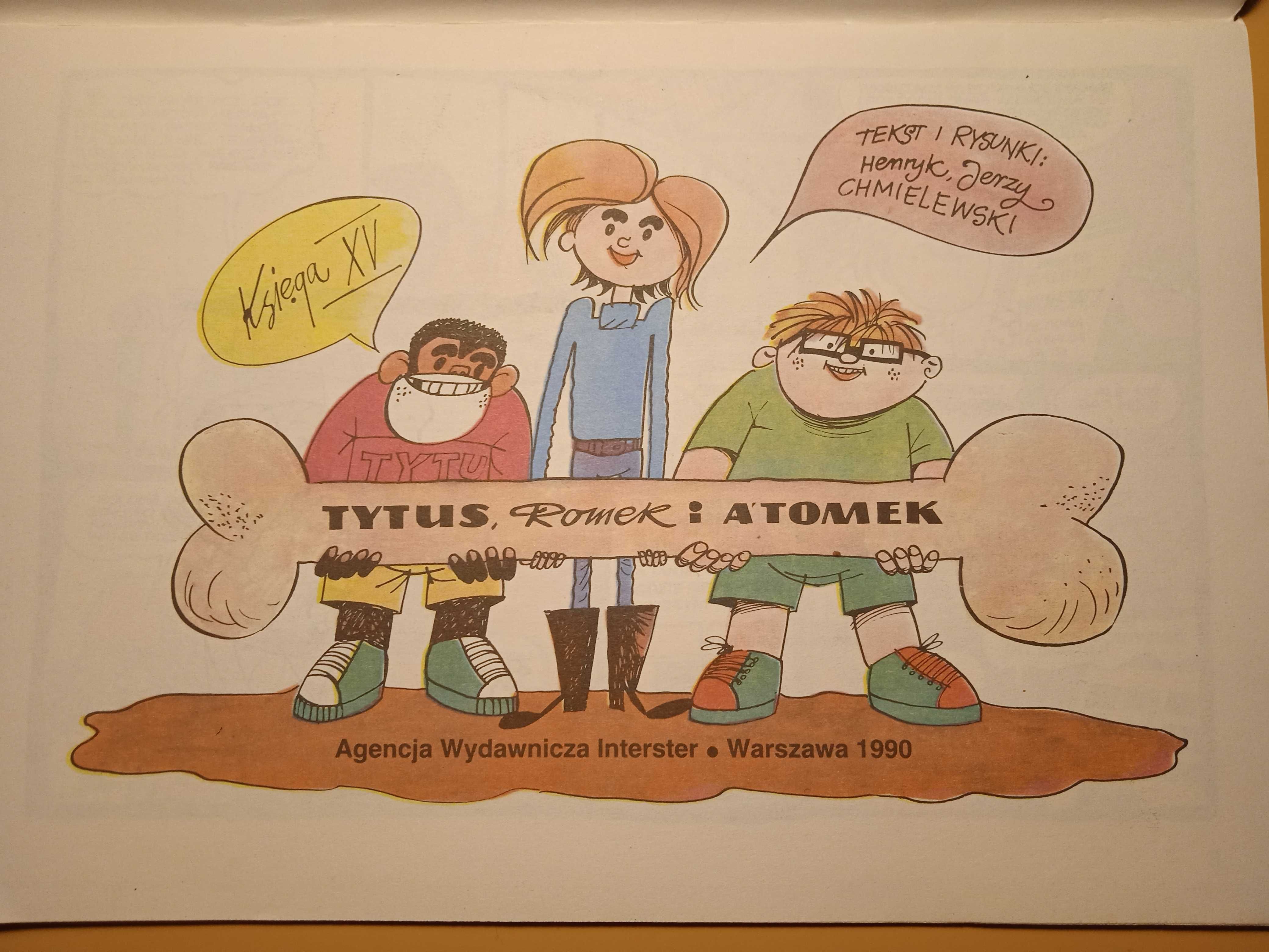 komiks: Tytus Romek I Atomek Księga XV + gratis