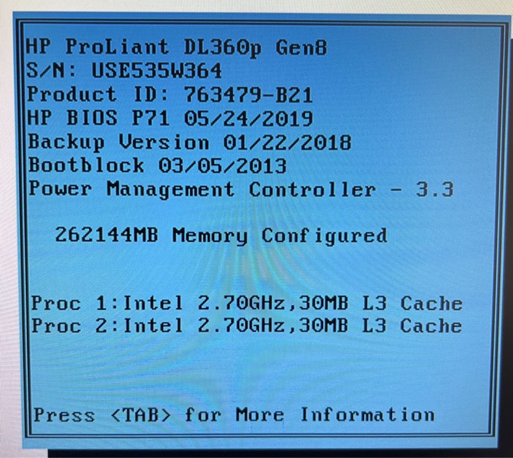 Сервер HP ProLiant DL360p Gen8 (x2 E5-2697 v2, 256GB ram)