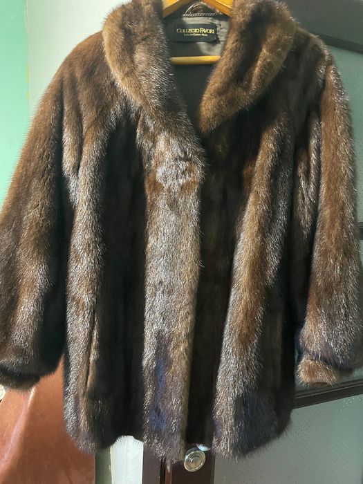 Норковий кожушок Collegio Favori 50-52