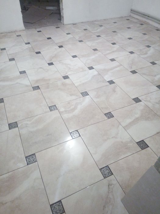 Тип роботи.Укладання плитки.