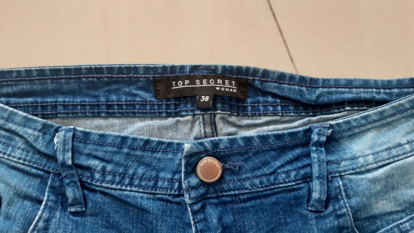 Spodenki jeans 38 top secret