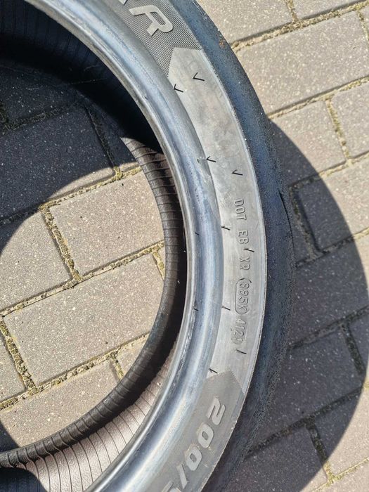 Opona METZELER RACETEC K3 - 200/55-17 / D213, slick, Superbike KR tor