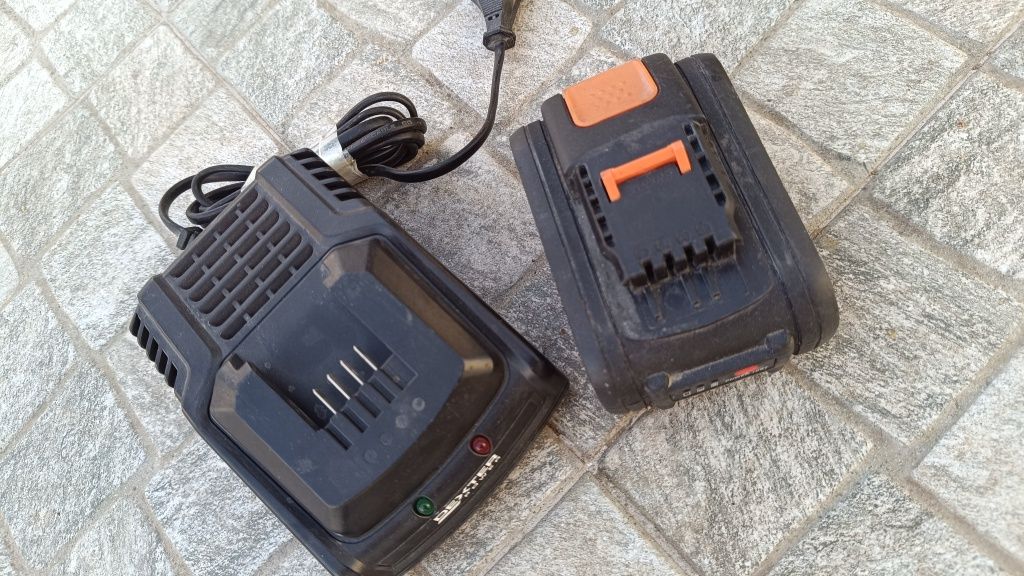 Carregador e bateria Dexter