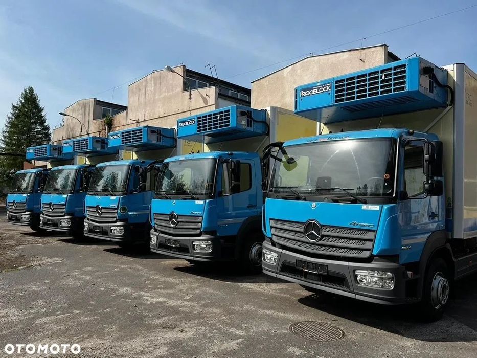 Mercedes-Benz ATEGO 1624L Chłodnia 6.15m | Drzwi | 2 x MultiTemp | Winda | Euro-6  Ład: 8000 Kg & 15 Pal & Kamera & Webasto & Drzw Boczne * Stan Idealny*