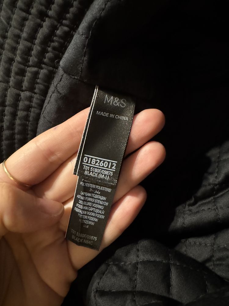 Кепка чорна M/L Mark&Spencer