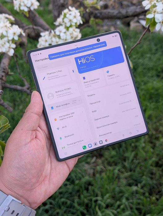 Tecno V fold 2 5g (12/512 global флагман камерафон складной Раритет)