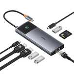 Hub 10w1 Baseus Metal Gleam Series Ii Usb-c do Hdmi 4k 120Hz / Hdmi 4k
