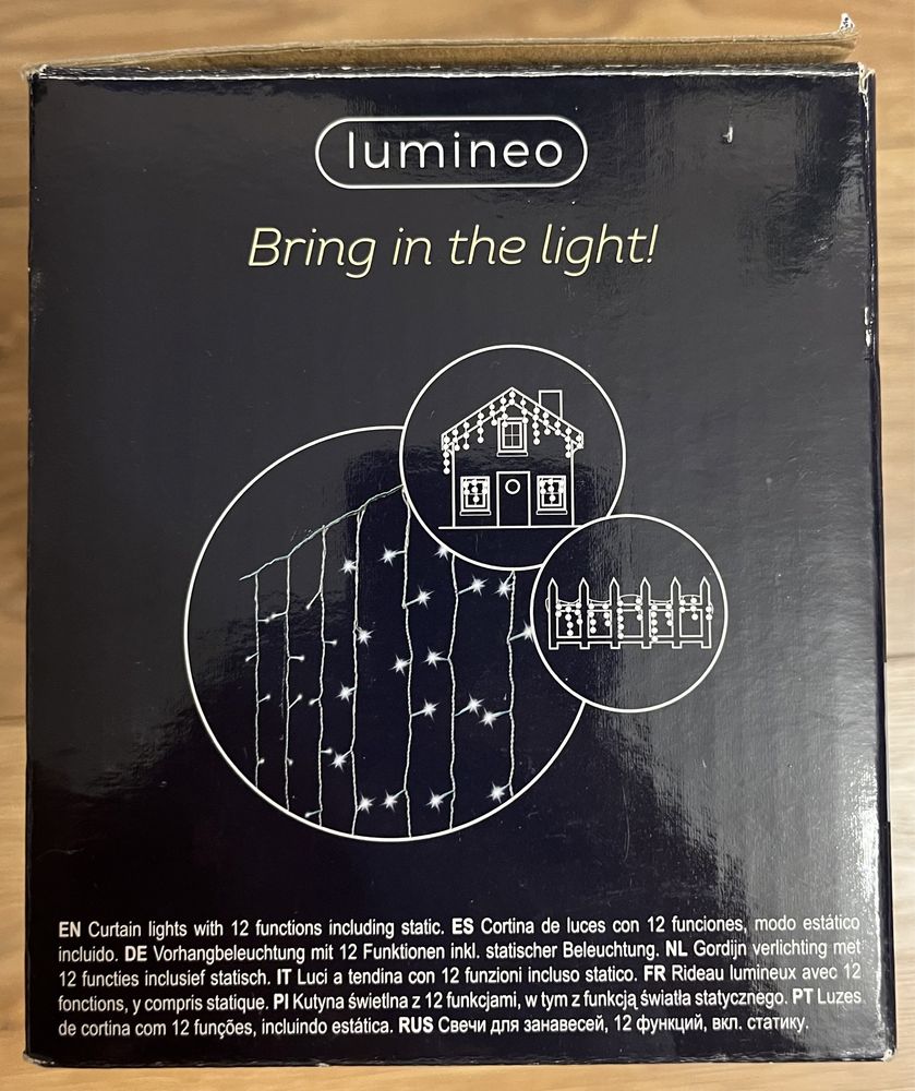 Kurtyny świetlne 480 led Lumineo