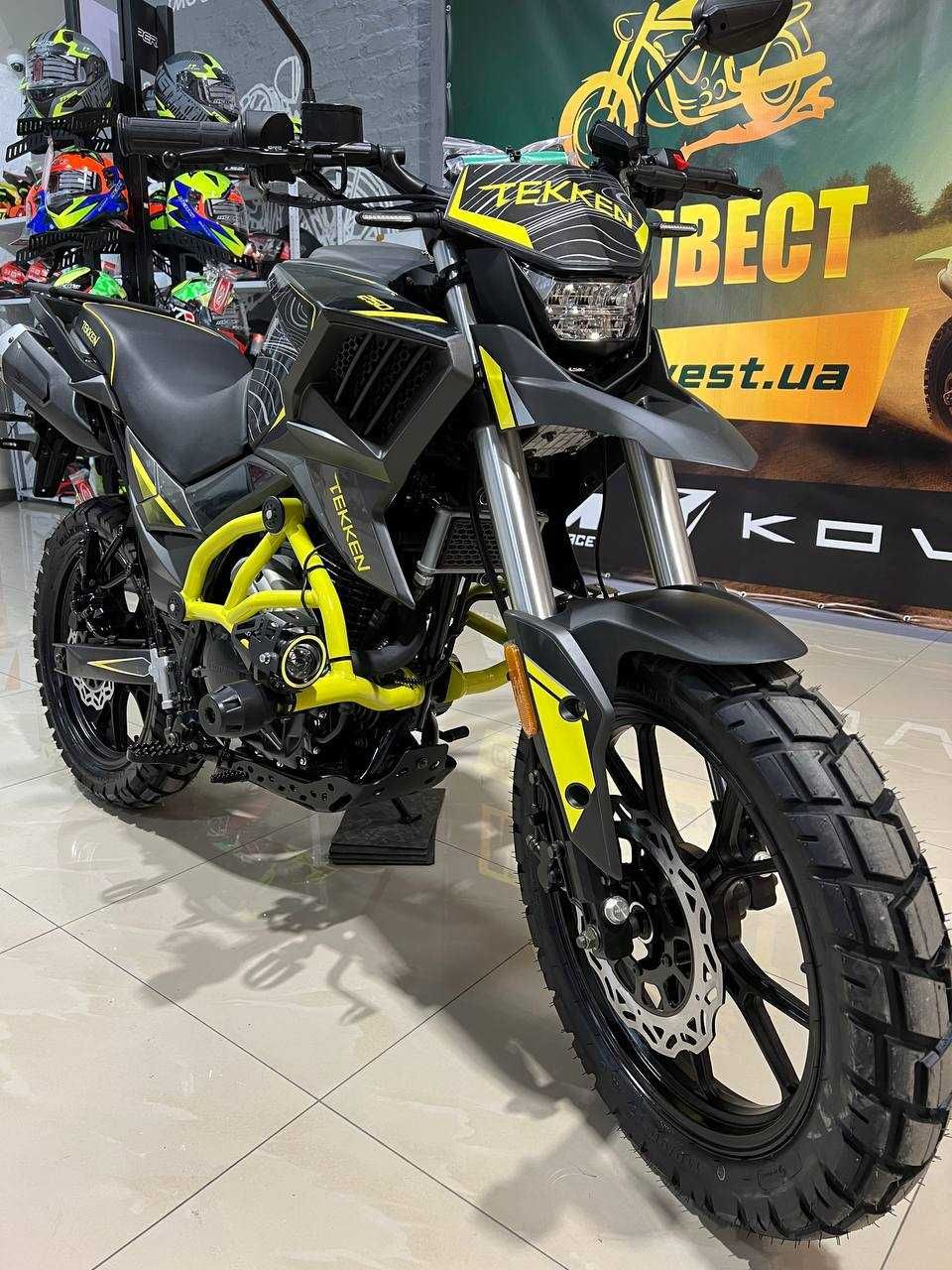 Мотоцикл TEKKEN 250 2024 жовтий