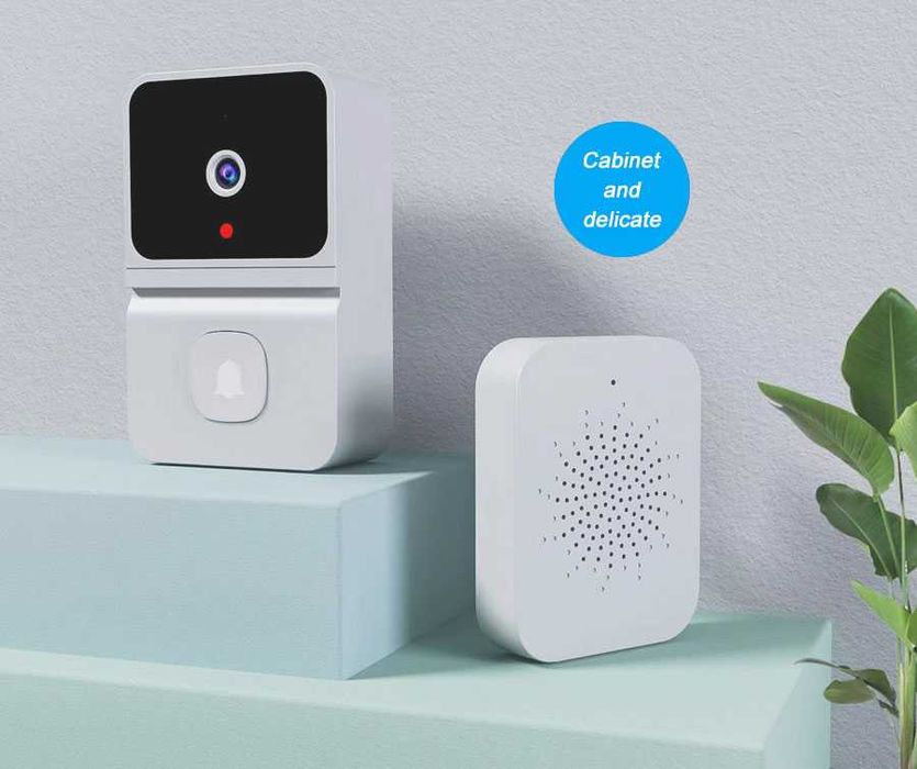 Video porteiro wi-fi Tuya com bateria APP android e ios TUYA19J89HGBD