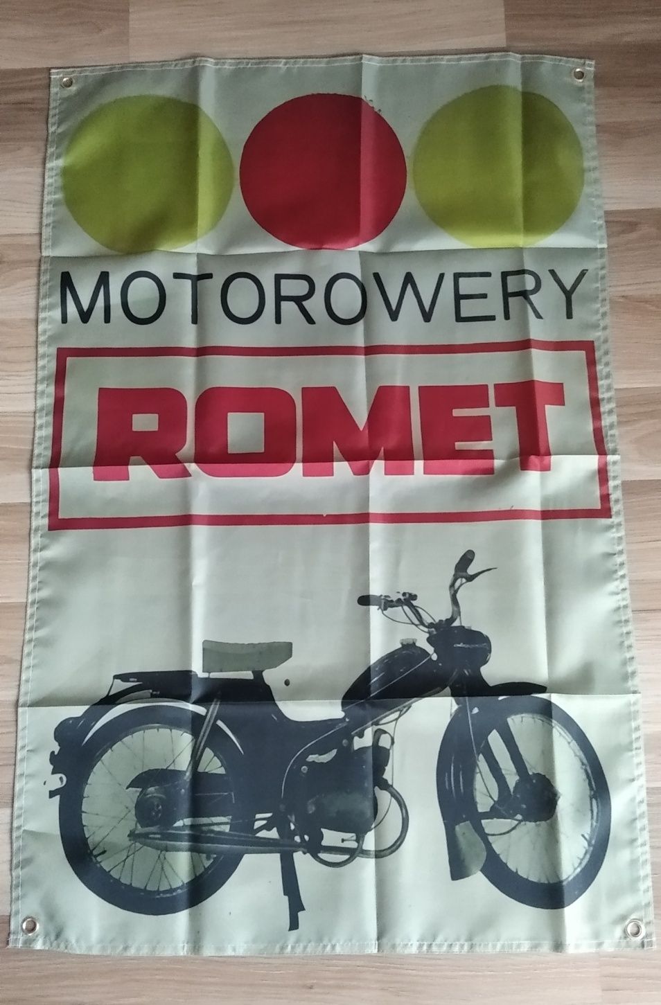 Baner, plakat komar komarek Romet