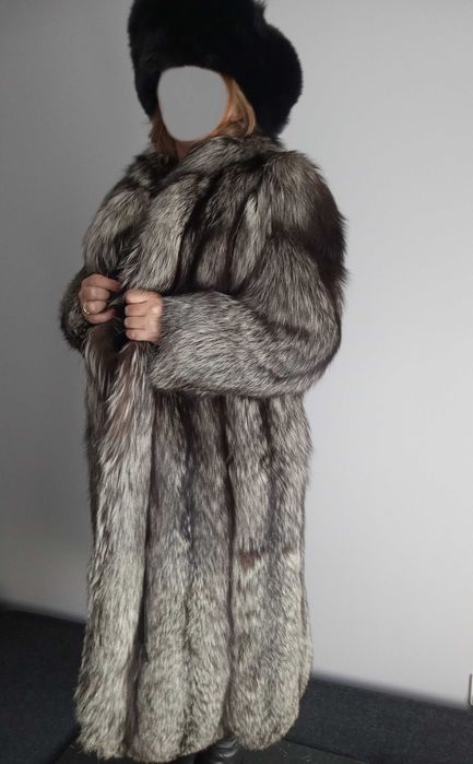 Futro z lisa srebrnego, z lisów srebrnych