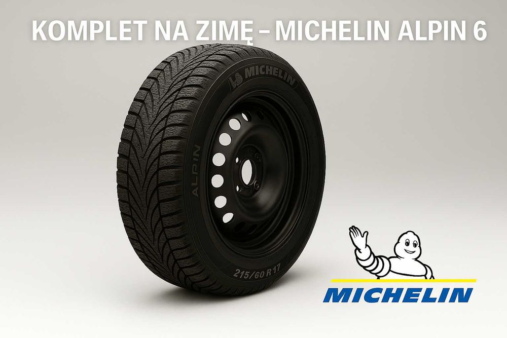 Michelin Alpin 6 – komplet na zimę 215/60/R17