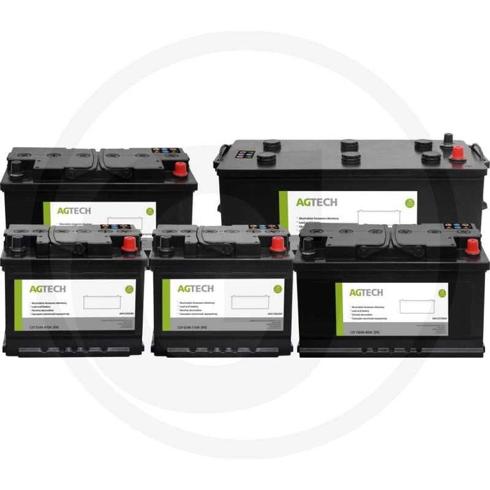 Akumulator AGTech 125Ah 200ah 100ah 62ah 55ah 45ah 74ah 88ah od Ręki