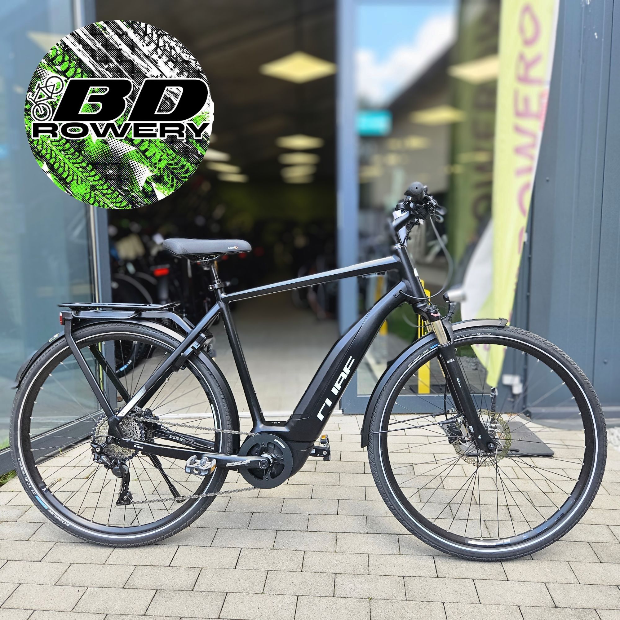 Rower elektryczny CUBE Touringe pro BOSCH +raport baterii (403)
