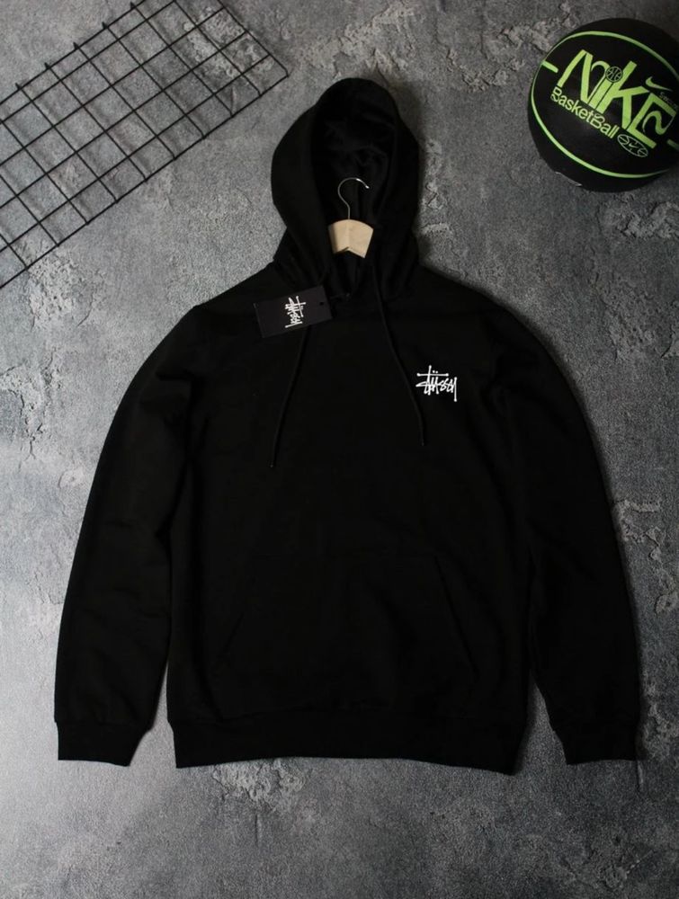 Чорне Худі Stussy