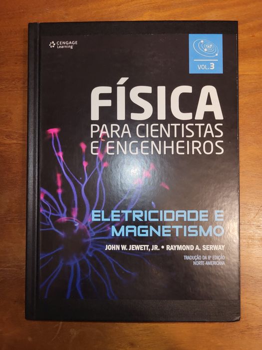 Volume 3 do livro Serway and Jewett Física para cientistas e engenheir