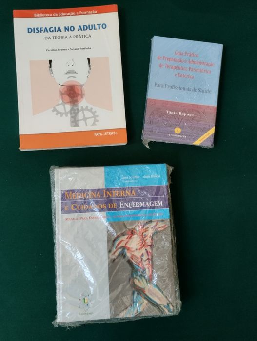 Livros de medicina novos