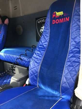 pokrowce siedzeń tir auto ciężarowe volvo mercedes renaut scania daf