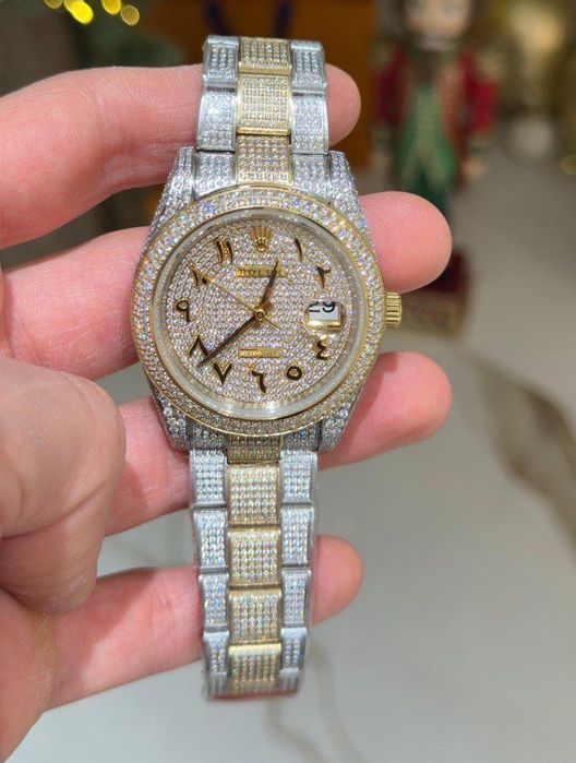 Rolex Datejust Swarovski