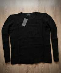 Sweter RAGE AGE by Czapul Pleat Black Made in Italy M