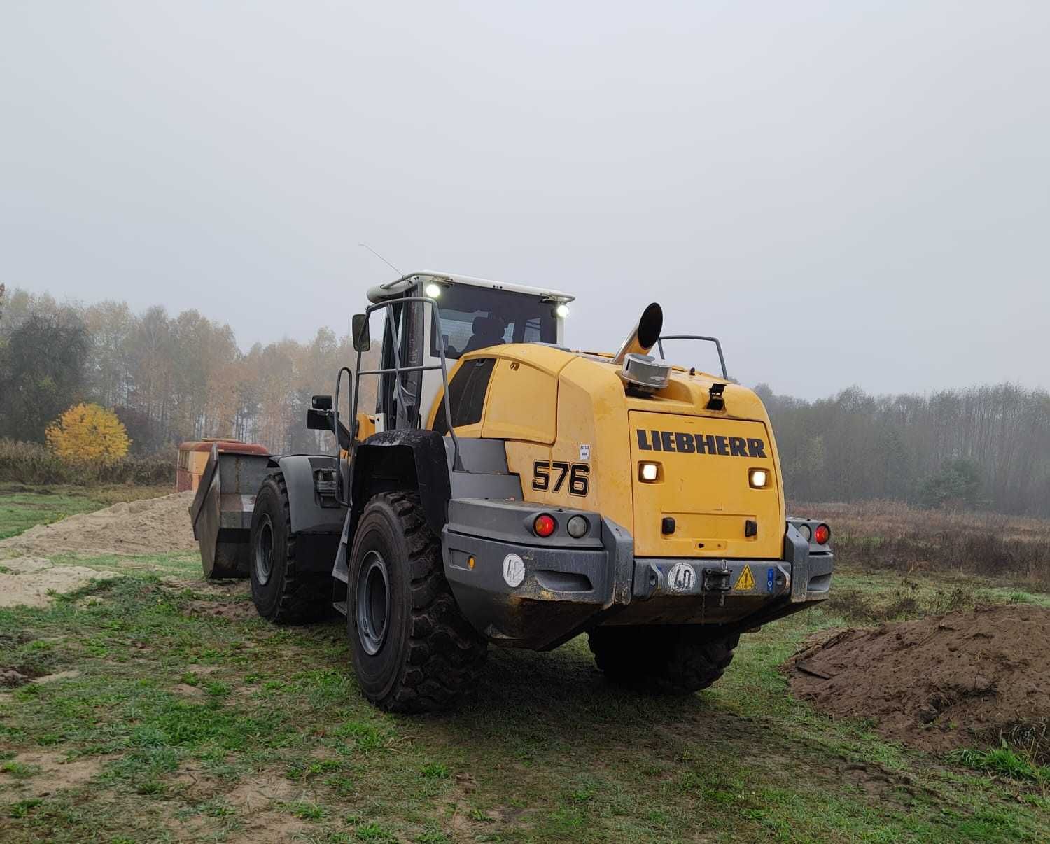 Liebherr l576 z 2013r zwolnica koła kabina wał klapa silnika