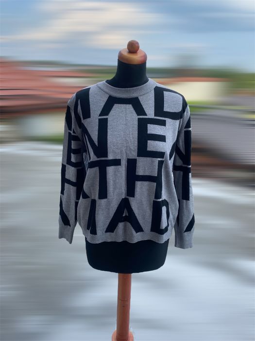 Damski szary sweter (podwójny, bardzo ciepły) Cocomore