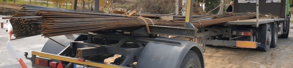 Stal zbrojeniowa fi6 fi8 fi10 fi12 fi16 7,7T 2,0zł/kg pręty zbrojenie