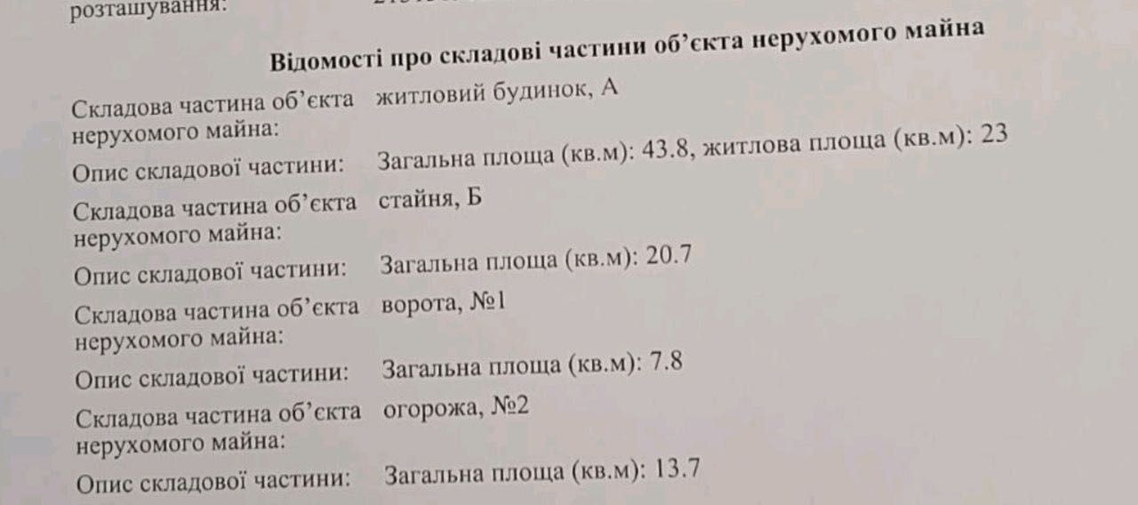 Продається будинок у селі