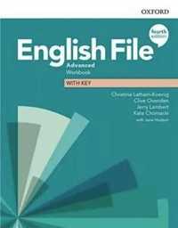 English File 4E Advanced WB + key OXFORD - praca zbiorowa