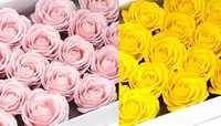 AwGifts_Zestaw 25 Róż XL Mydlanych MIX kolorów
