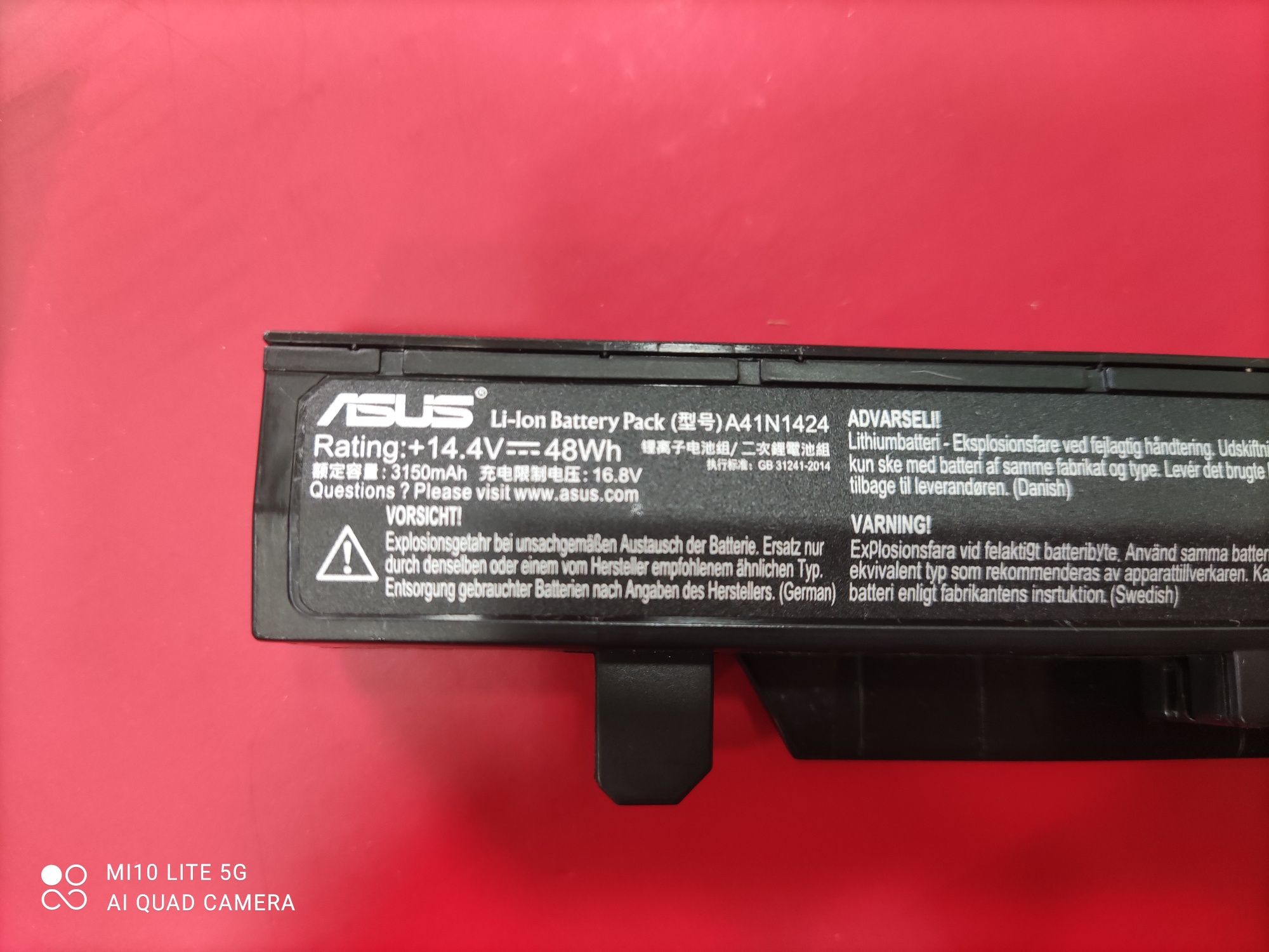 ASUS GL552V peças